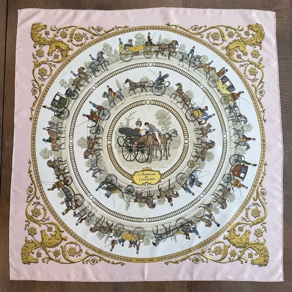 Authentic Hermes Scarf - Picture 1 of 10